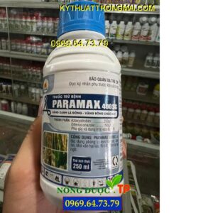 PARAMAX 400SC - Thuốc Đặc Trị Bệnh Đạo Ôn, Rỉ Sắt, Lem Lep Hạt, Khô Vằn