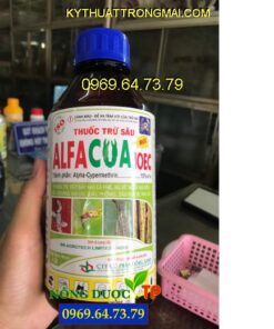 ALFACUA 10EC- Thuốc Đặc Trị Bọ Xít Muỗi, Sâu Khoang, Sâu Đục Bẹ Chai Nhựa 1 Lít