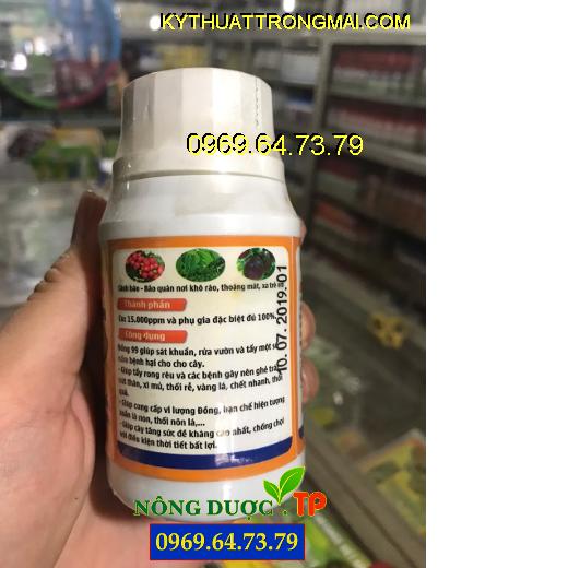 NANO ĐỒNG-Tẩy Rong Rêu, Rửa Cành, Tẩy Nấm Bệnh, Rữa Vườn, Sát Khuẩn ...