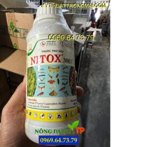 NITOX 30EC- Đặc Trị Các Loại Sâu Cuốn Lá, Sâu Đục Bẹ, Sâu Ăn Lá, Rệp
