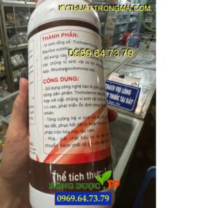 TRICHODERMA- Phòng Thối Trái, Vàng Lá, Chống Chết Cây Con