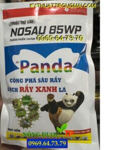 THUỐC TRỪ SÂU NOSAU 85WP PANDA – Công Phá Sâu Rầy, Diệt Sạch Rầy, Sâu Cuốn Lá Hại Lúa