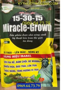 PHÂN BÓN MIRACLE GROWTH 15-30-15 – Giúp Cây Tăng Đậu Trái, Dưỡng Bông, Chắc Quả