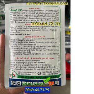 THUỐC TRỪ SÂU RANADI 10WP- ĐẶC TRỊ RẦY NÂU HẠI LÚA