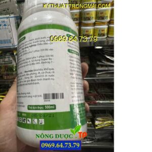 PHÂN BÓN VI LƯỢNG SUPER BO USA – Tăng Thụ Phấn, Đậu Trái, Tránh Rụng Bông Trái Non, Trái To, Chắc Hạt